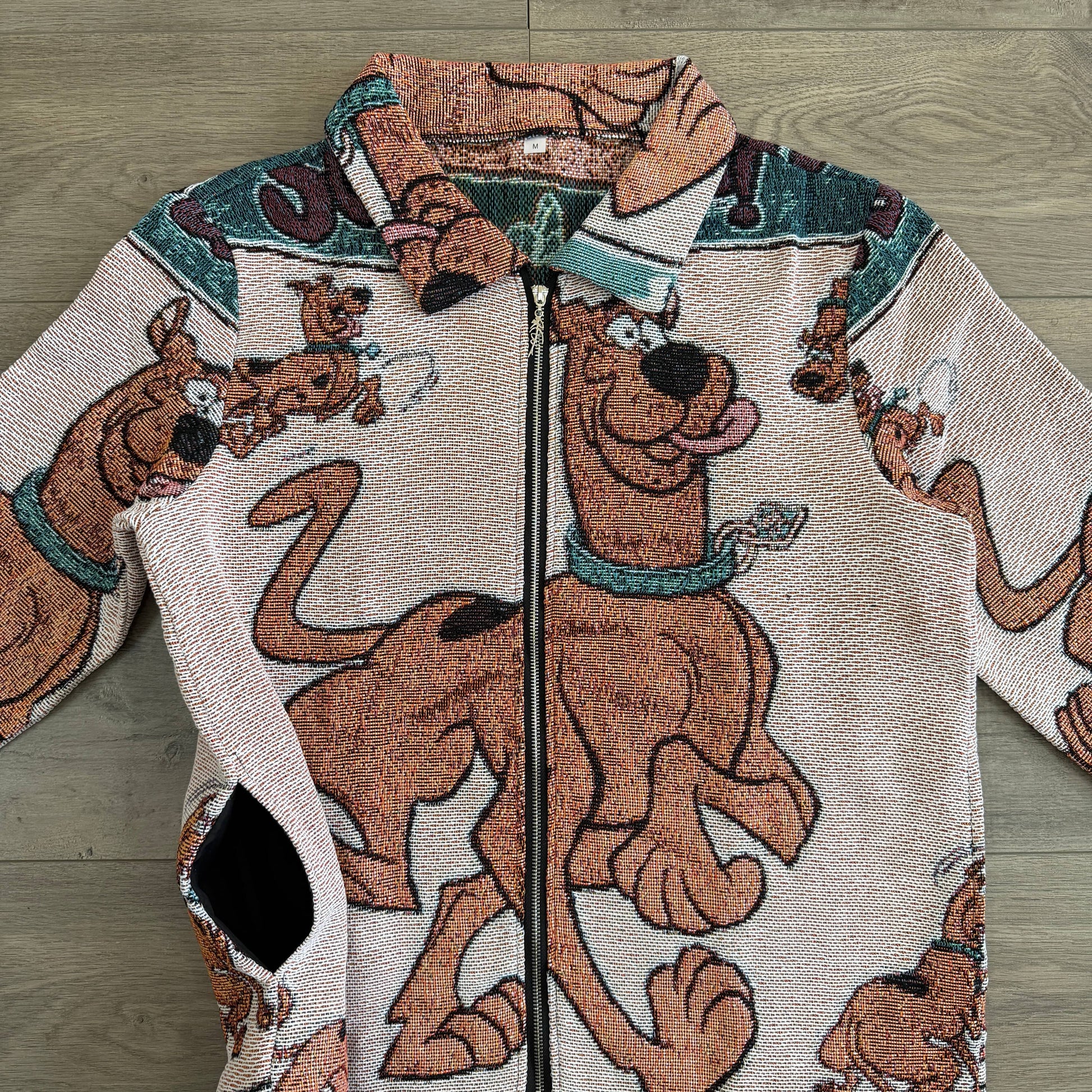 RDMCLOTHINGART tapestry hoodie SCOOBY-DOO TAPESTRY JACKET-98395