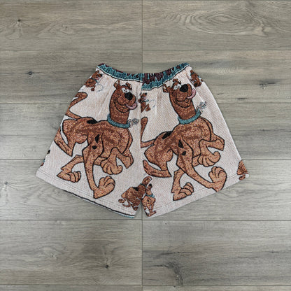 RDMCLOTHINGART tapestry hoodie SCOOBY-DOO TAPESTRY SHORTS-98391