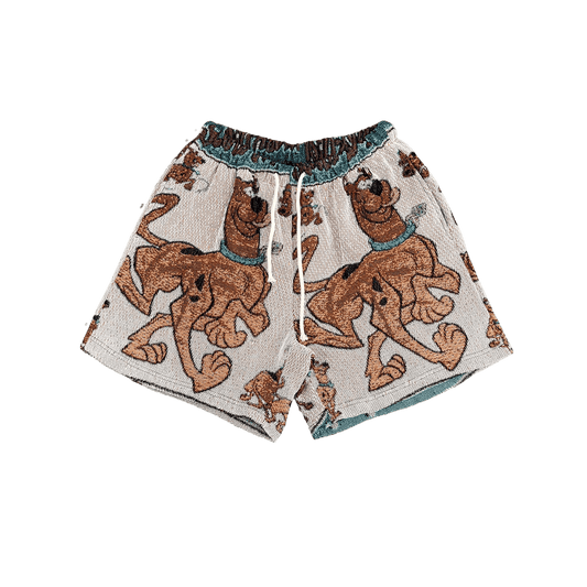 RDMCLOTHINGART tapestry hoodie SCOOBY-DOO TAPESTRY SHORTS-98391