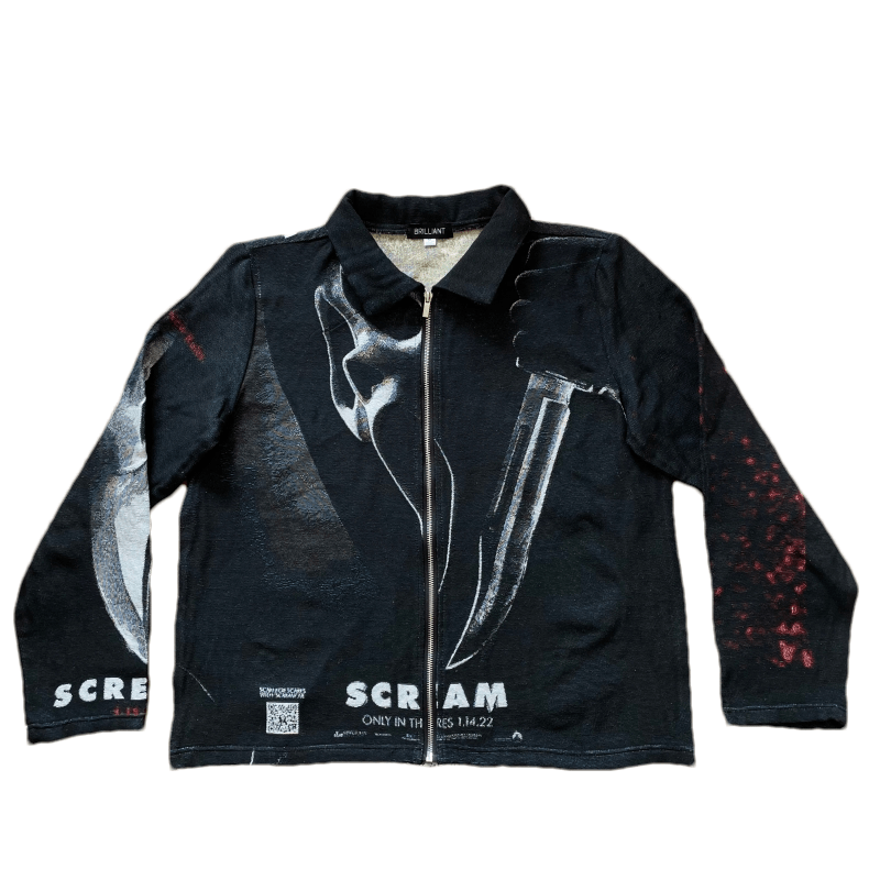 SCREAM TAPESTRY JACKET - RDMCLOTHINGART