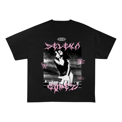 RDMCLOTHINGART tapestry hoodie SELENA GOMEZ HEAVY WEIGHT COTTON TEE-8945