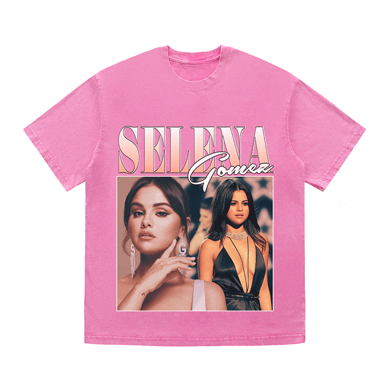 RDMCLOTHINGART tapestry hoodie SELENA HEAVY WEIGHT COTTON TEE-8869