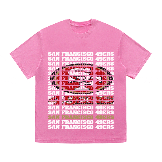RDMCLOTHINGART tapestry hoodie SF 49ERS HEAVY WEIGHT COTTON TEE-9189