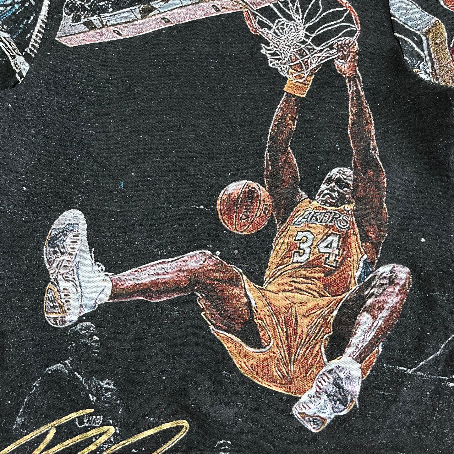 RDMCLOTHINGART tapestry hoodie SHAQ TAPESTRY HOODIE