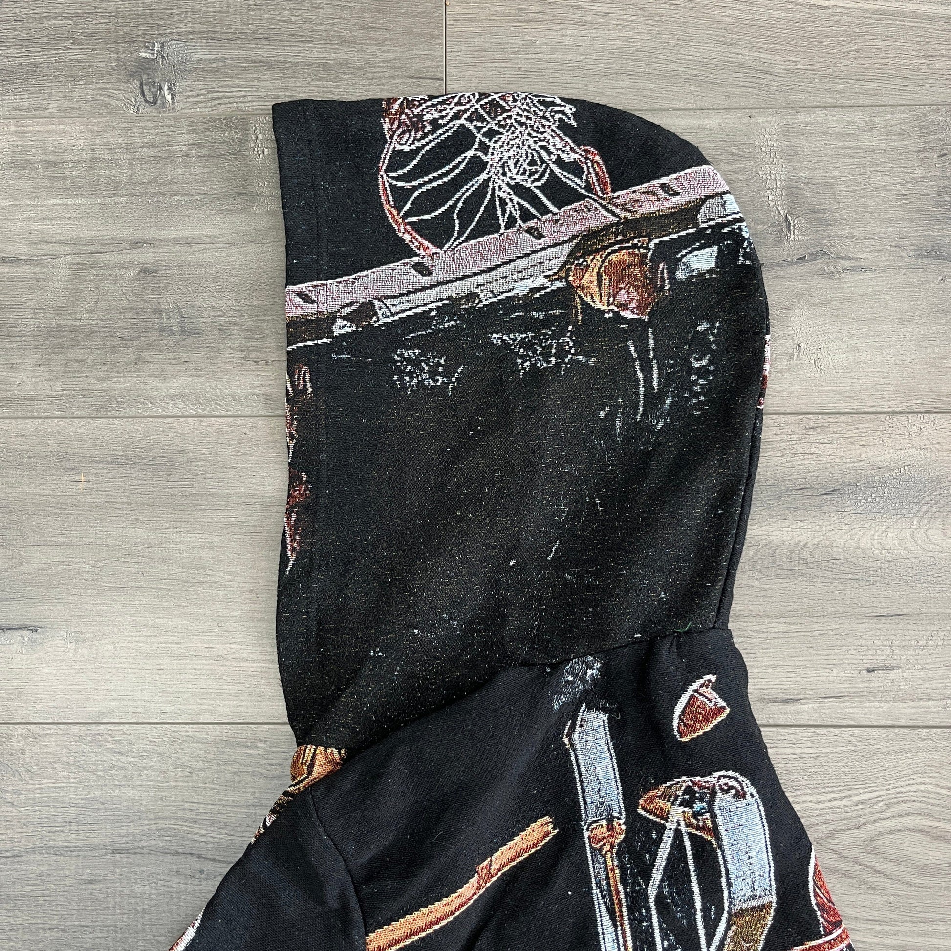 RDMCLOTHINGART tapestry hoodie SHAQ TAPESTRY HOODIE