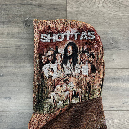SHOTTAS TAPESTRY HOODIE - RDMCLOTHINGART