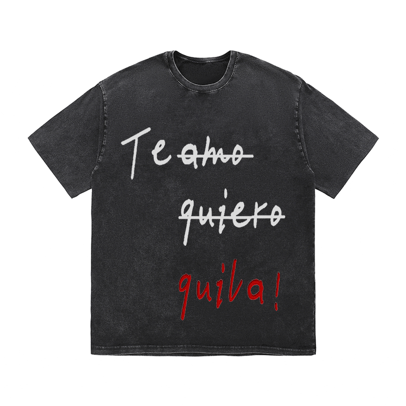 RDMCLOTHINGART tapestry hoodie SLOGAN HEAVY COTTON TEES-9476