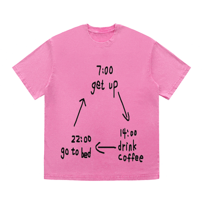 RDMCLOTHINGART tapestry hoodie SLOGAN HEAVY COTTON TEES-9477