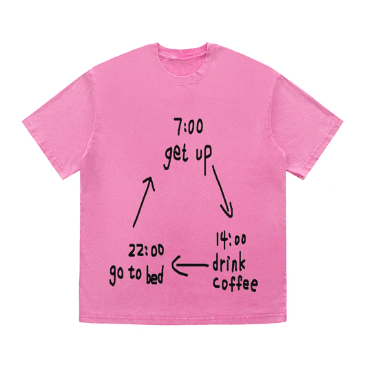 RDMCLOTHINGART tapestry hoodie SLOGAN HEAVY COTTON TEES-9477