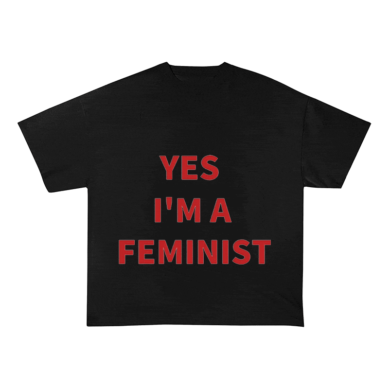 RDMCLOTHINGART tapestry hoodie SLOGAN HEAVY COTTON TEES-9489