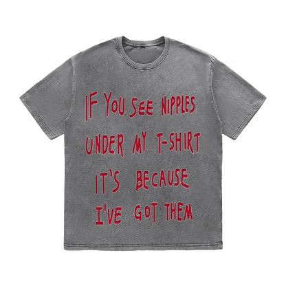 RDMCLOTHINGART tapestry hoodie SLOGAN HEAVY COTTON TEES-9493