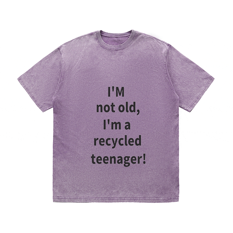 RDMCLOTHINGART tapestry hoodie SLOGAN HEAVY COTTON TEES-9502