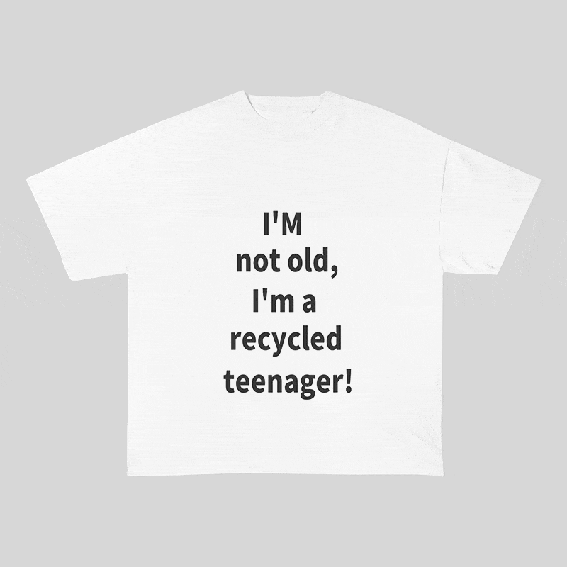 RDMCLOTHINGART tapestry hoodie SLOGAN HEAVY COTTON TEES-9502