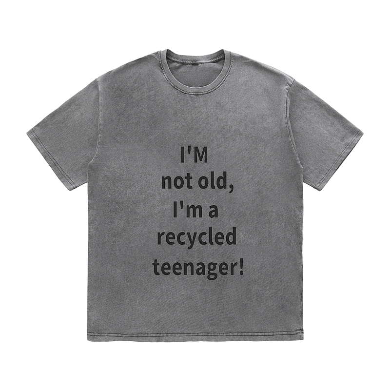 RDMCLOTHINGART tapestry hoodie SLOGAN HEAVY COTTON TEES-9502