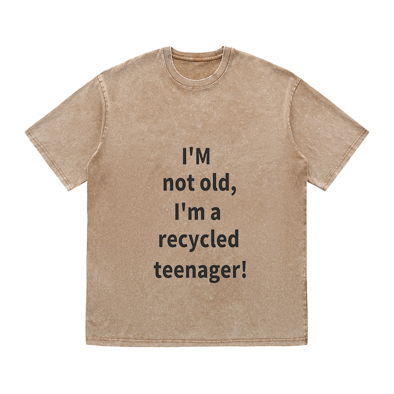 RDMCLOTHINGART tapestry hoodie SLOGAN HEAVY COTTON TEES-9502