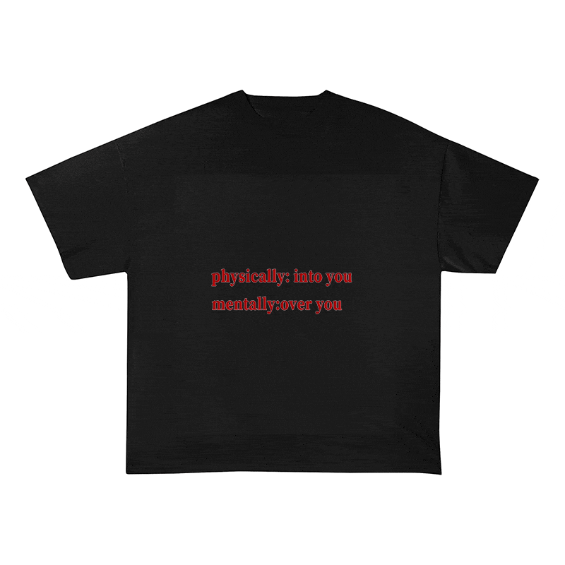 RDMCLOTHINGART tapestry hoodie SLOGAN HEAVY COTTON TEES-9503