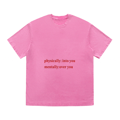 RDMCLOTHINGART tapestry hoodie SLOGAN HEAVY COTTON TEES-9503