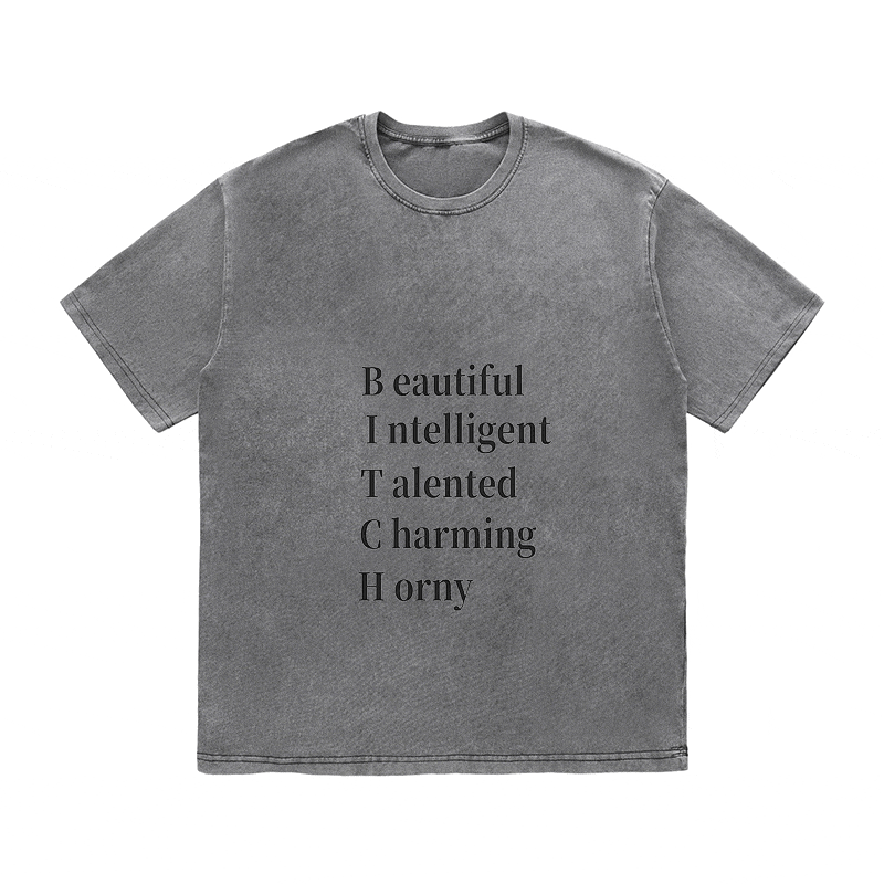 RDMCLOTHINGART tapestry hoodie SLOGAN HEAVY COTTON TEES-9504