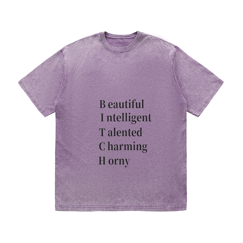 RDMCLOTHINGART tapestry hoodie SLOGAN HEAVY COTTON TEES-9504