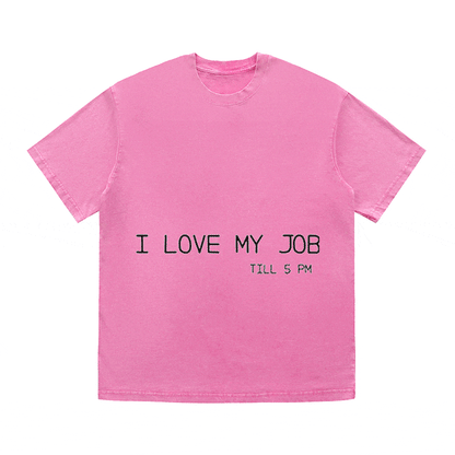 RDMCLOTHINGART tapestry hoodie SLOGAN HEAVY COTTON TEES-9508