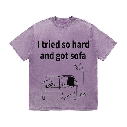 RDMCLOTHINGART tapestry hoodie SLOGAN HEAVY COTTON TEES-9512