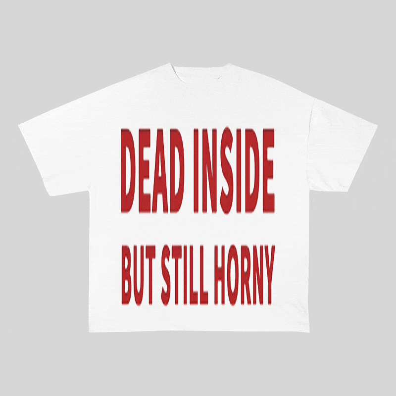 RDMCLOTHINGART tapestry hoodie SLOGAN HEAVY COTTON TEES-9516