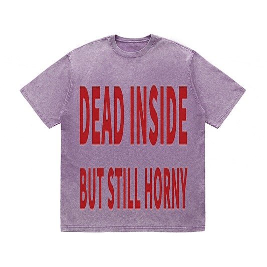 RDMCLOTHINGART tapestry hoodie SLOGAN HEAVY COTTON TEES-9516