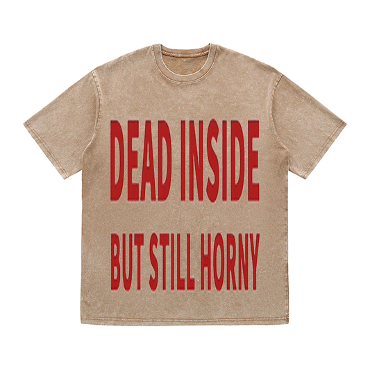 RDMCLOTHINGART tapestry hoodie SLOGAN HEAVY COTTON TEES-9516