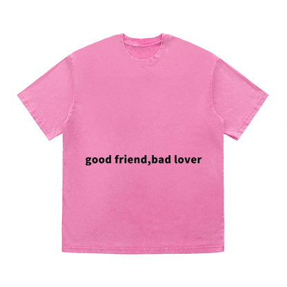 RDMCLOTHINGART tapestry hoodie SLOGAN HEAVY COTTON TEES-9518