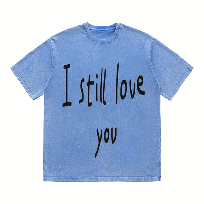 RDMCLOTHINGART tapestry hoodie SLOGAN HEAVY COTTON TEES-9522