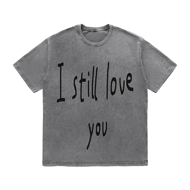 RDMCLOTHINGART tapestry hoodie SLOGAN HEAVY COTTON TEES-9522