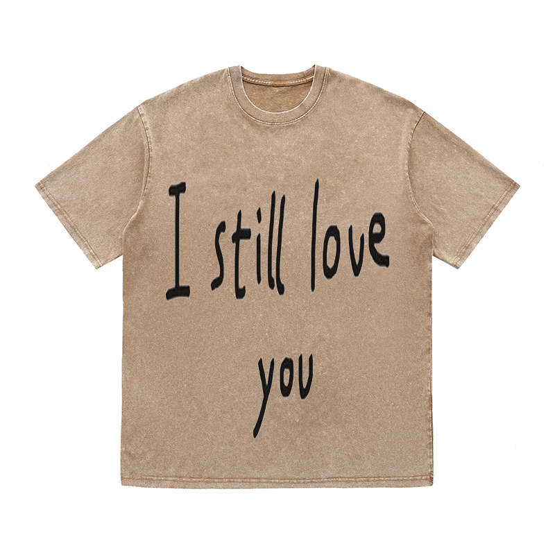 RDMCLOTHINGART tapestry hoodie SLOGAN HEAVY COTTON TEES-9522