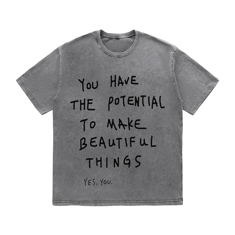 RDMCLOTHINGART tapestry hoodie SLOGAN HEAVY COTTON TEES-9536