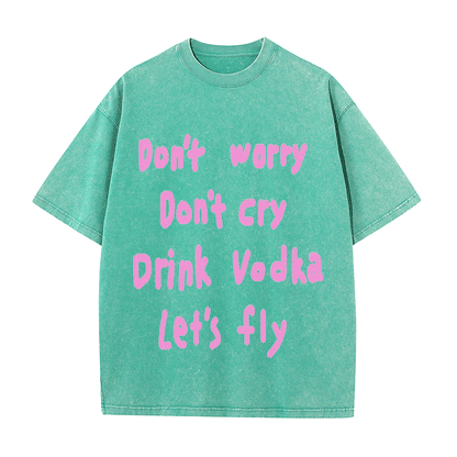 RDMCLOTHINGART tapestry hoodie SLOGAN HEAVY COTTON TEES-9542