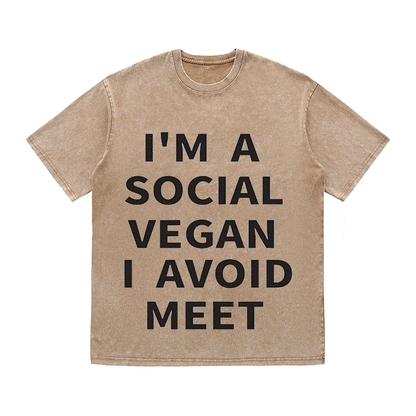 RDMCLOTHINGART tapestry hoodie SLOGAN HEAVY COTTON TEES-9545