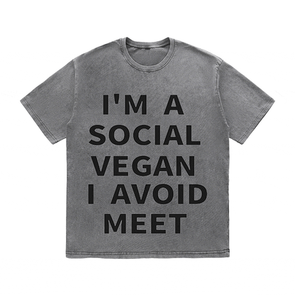 RDMCLOTHINGART tapestry hoodie SLOGAN HEAVY COTTON TEES-9545