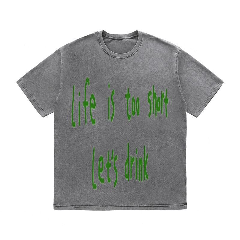 RDMCLOTHINGART tapestry hoodie SLOGAN HEAVY COTTON TEES-9547