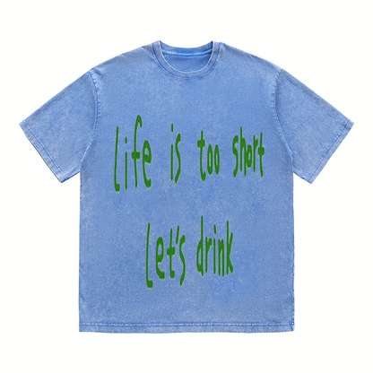 RDMCLOTHINGART tapestry hoodie SLOGAN HEAVY COTTON TEES-9547