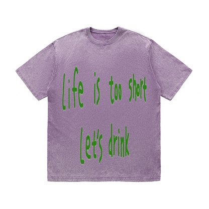 RDMCLOTHINGART tapestry hoodie SLOGAN HEAVY COTTON TEES-9547