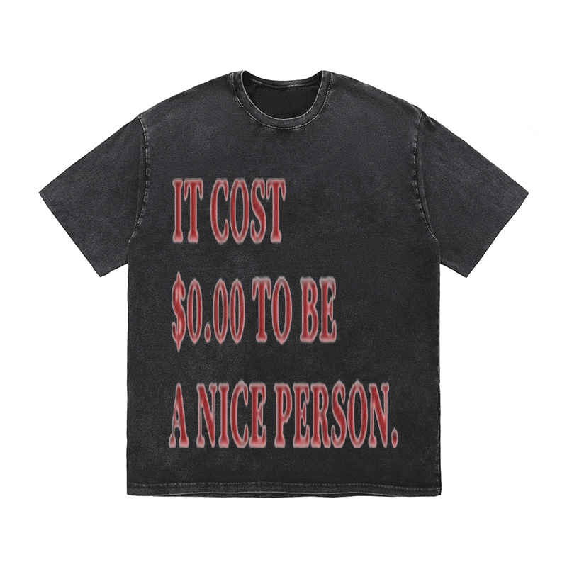 RDMCLOTHINGART tapestry hoodie SLOGAN HEAVY COTTON TEES-9550