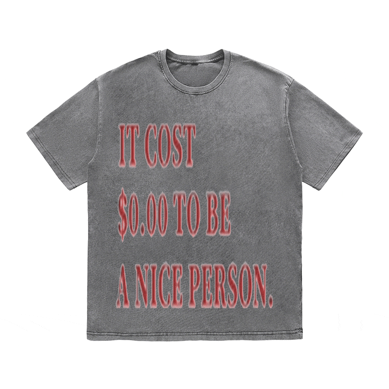 RDMCLOTHINGART tapestry hoodie SLOGAN HEAVY COTTON TEES-9550