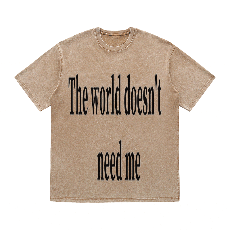 RDMCLOTHINGART tapestry hoodie SLOGAN HEAVY COTTON TEES-9551
