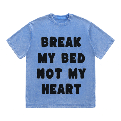 RDMCLOTHINGART tapestry hoodie SLOGAN HEAVY COTTON TEES-9556