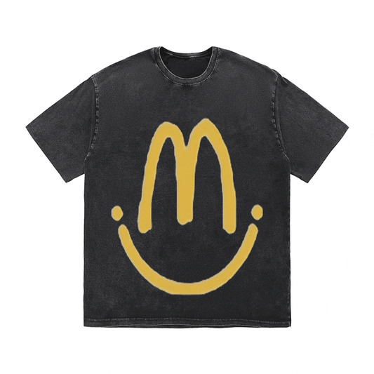 RDMCLOTHINGART tapestry hoodie SLOGAN HEAVY COTTON TEES-9557