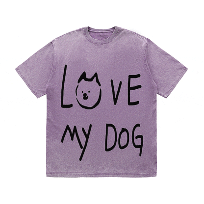 RDMCLOTHINGART tapestry hoodie SLOGAN HEAVY COTTON TEES-9559