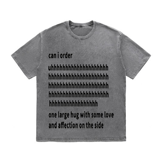 RDMCLOTHINGART tapestry hoodie SLOGAN HEAVY COTTON TEES-9565