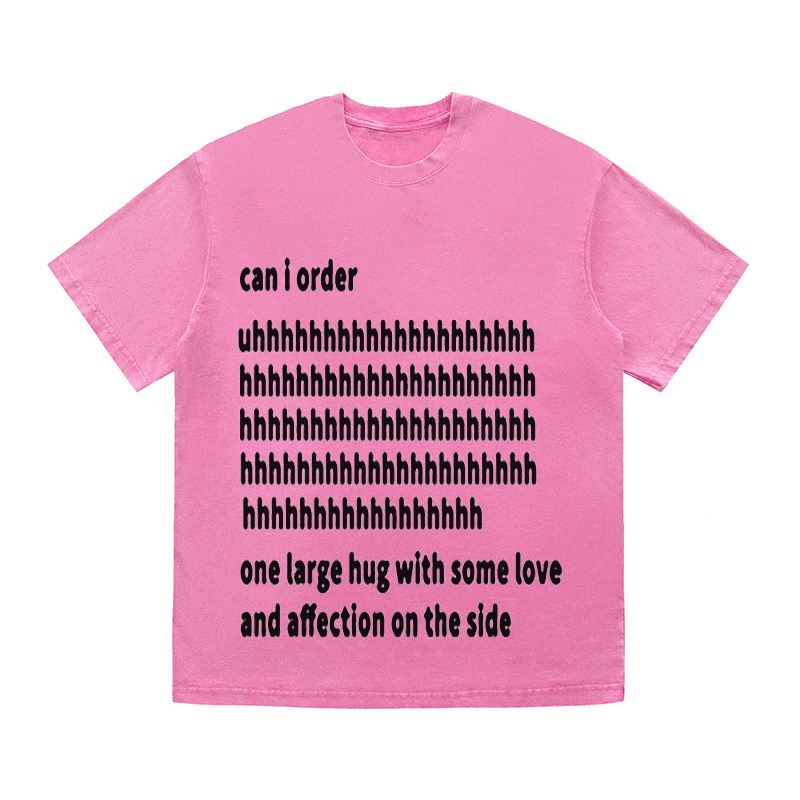 RDMCLOTHINGART tapestry hoodie SLOGAN HEAVY COTTON TEES-9565