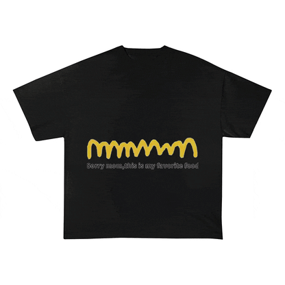 RDMCLOTHINGART tapestry hoodie SLOGAN HEAVY COTTON TEES-9569