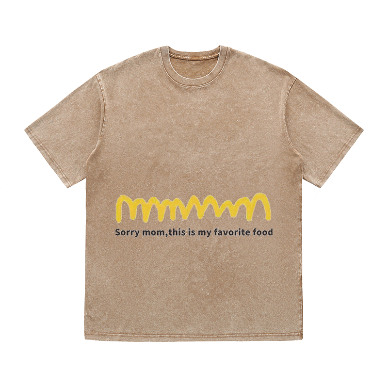 RDMCLOTHINGART tapestry hoodie SLOGAN HEAVY COTTON TEES-9569