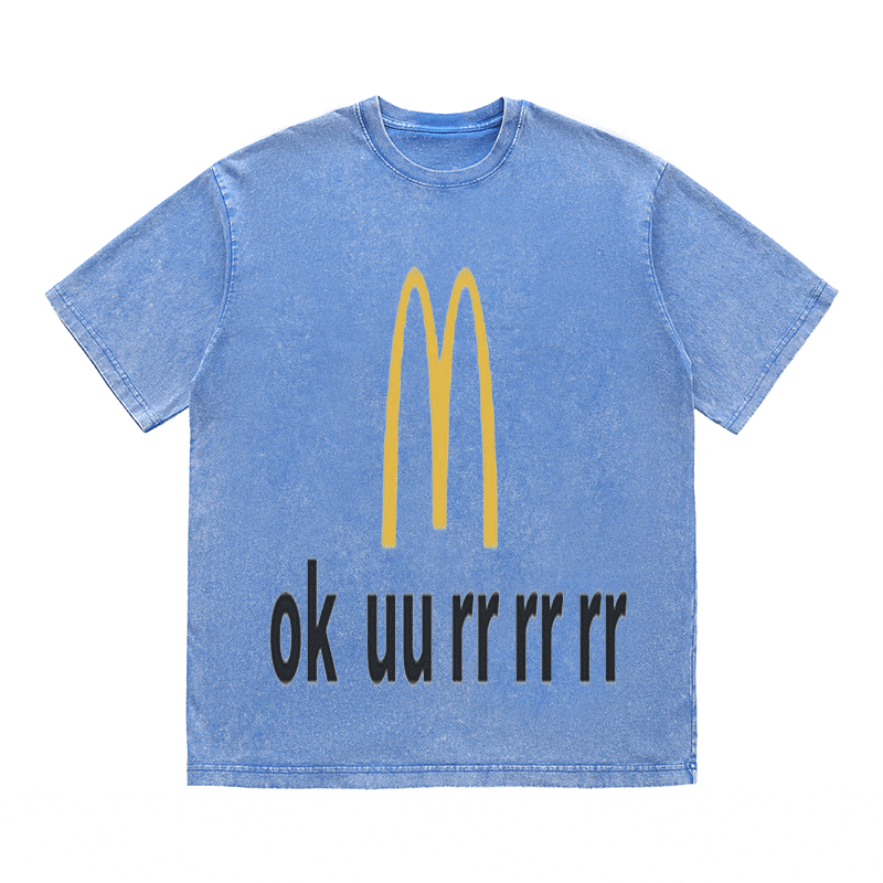 RDMCLOTHINGART tapestry hoodie SLOGAN HEAVY COTTON TEES-9570